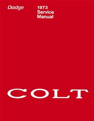 Bishko Factory OEM Service Manuals for 1973 COLT - 7041