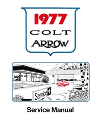 Bishko Factory OEM Service Manuals for 1977 ARROW, COLT - 7045