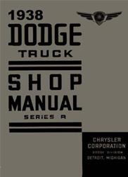 Bishko Factory OEM Service Manuals for 1938 TRUCK - 7085