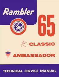 Bishko Factory OEM Service Manuals for 1965 AMBASSADOR, CLASSIC - 7103