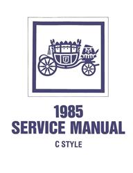 Bishko Factory OEM Service Manuals for 1985 FLEETWOOD - 7123