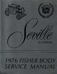 Bishko Factory OEM Service Manuals for 1976 SEVILLE - 7135