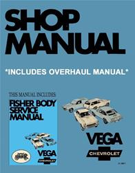Bishko Factory OEM Service Manuals for 1971 VEGA - 7172