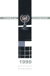 Bishko Factory OEM Owner's Manuals and User Guides for 1990 ELDORADO - 7216