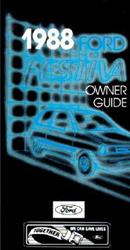 Bishko Factory OEM Owner's Manuals and User Guides for 1988 FESTIVA - 7243