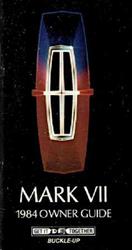 Bishko Factory OEM Owner's Manuals and User Guides for 1984 MARK VII - 7302