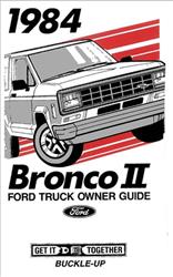 Bishko Factory OEM Owner's Manuals and User Guides for 1984 BRONCO II - 7310