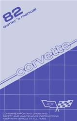Bishko Factory OEM Owner's Manuals and User Guides for 1982 CORVETTE - 7337