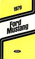 Bishko Factory OEM Owner's Manuals and User Guides for 1979 MUSTANG - 7400