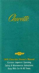 Bishko Factory OEM Owner's Manuals and User Guides for 1979 MALIBU - 7404