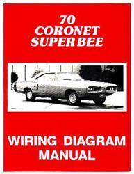 Bishko Factory OEM Wiring Diagrams and Schematics for 1970 CORONET - 7574