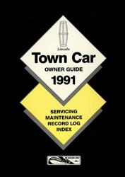 Bishko Factory OEM Owner's Manuals and User Guides for 1991 TOWN CAR - 7877