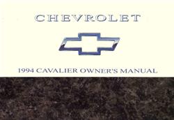 Bishko Factory OEM Owner's Manuals and User Guides for 1994 CAVALIER - 7940
