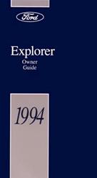 Bishko Factory OEM Owner's Manuals and User Guides for 1994 EXPLORER - 7959