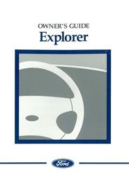 Bishko Factory OEM Owner's Manuals and User Guides for 1997 EXPLORER - 8070