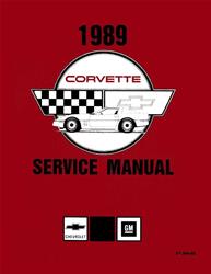 Bishko Factory OEM Service Manuals for 1989 CORVETTE - 8204