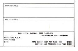 Bishko Factory OEM Wiring Diagrams and Schematics for 1986 F-150, F-250, F-350 - 8270