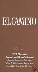 Bishko Factory OEM Owner's Manuals and User Guides for 1979 EL CAMINO - 8402