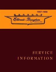 Bishko Factory OEM Service Manuals for 1957 ELDORADO - 8489