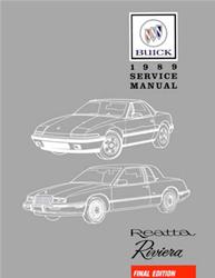 Bishko Factory OEM Service Manuals for 1989 REATTA, RIVIERA - 8702