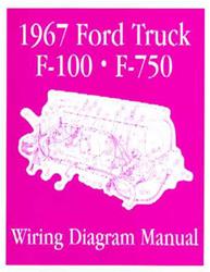 Bishko Factory OEM Wiring Diagrams and Schematics for 1967 F-100, F-250, F-350 - 8831