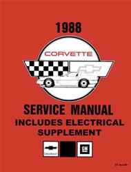 Bishko Factory OEM Service Manuals for 1988 CAMARO - 8902