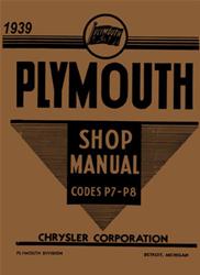 Bishko Factory OEM Service Manuals for 1939 P8 DELUXE - 903