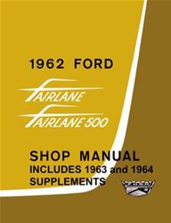 Bishko Factory OEM Service Manuals for 1962-1964 FAIRLANE - 9213