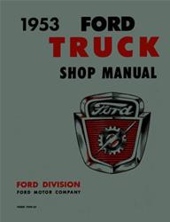 Bishko Factory OEM Service Manuals for 1953 F-100, F-250, F-350 - 9244