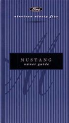 Bishko Factory OEM Owner's Manuals and User Guides for 1995 MUSTANG - 9272