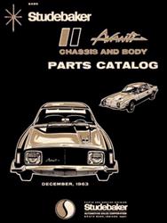 Bishko Factory OEM Part Lists and Illustrations for 1963-1964 AVANTI - 9324