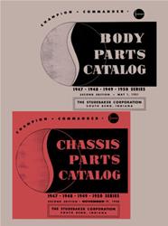 Bishko Factory OEM Part Lists and Illustrations for 1950 CHAMPION, 1947-1950 COMMANDER - 9340
