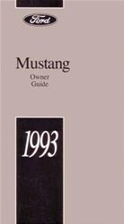 Bishko Factory OEM Owner's Manuals and User Guides for 1993 MUSTANG - 9413