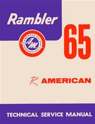 Bishko Factory OEM Service Manuals for 1965 AMERICAN - 9417