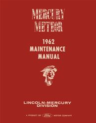 Bishko Factory OEM Service Manuals for 1962 METEOR - 9593