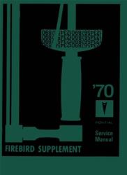 Bishko Factory OEM Service Manuals for 1970 FIREBIRD - 9655