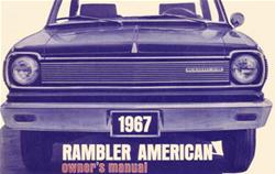 Bishko Factory OEM Owner's Manuals and User Guides for 1967 AMERICAN - 9748