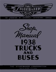 Bishko Factory OEM Service Manuals for 1938 COMMANDER, K5, PRESIDENT - 9796