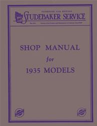 Bishko Factory OEM Service Manuals for 1935 PRESIDENT - 9798