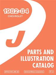 Bishko Factory OEM Part Lists and Illustrations for 1982-1984 CAVALIER - 980