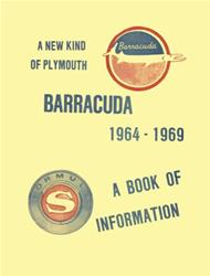 Bishko Factory OEM Service Manuals for 1964-1969 BARRACUDA - 9923