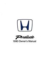 Bishko Factory OEM Owner's Manuals and User Guides for 1990 PRELUDE - 9939