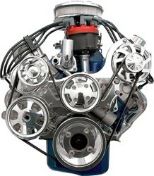 Billet Specialties Tru Trac Serpentine Systems without A/C 13605