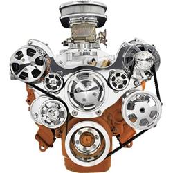 Billet Specialties Tru Trac Serpentine Systems without A/C 13800