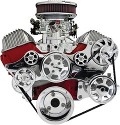 Billet Specialties Tru Trac Serpentine Systems without A/C 14405
