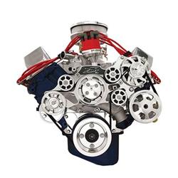 Billet Specialties Tru Trac Serpentine Systems without A/C 14605