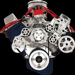 Billet Specialties Tru Trac Serpentine Systems without A/C 14605P