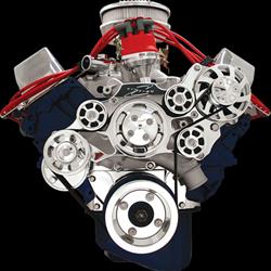 Billet Specialties Tru Trac Serpentine Systems without A/C 14625A