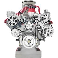 Billet Specialties Tru Trac Serpentine Systems with A/C 14700