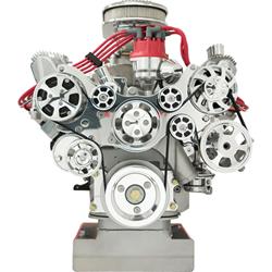 Billet Specialties Tru Trac Serpentine Systems with A/C 14700P
